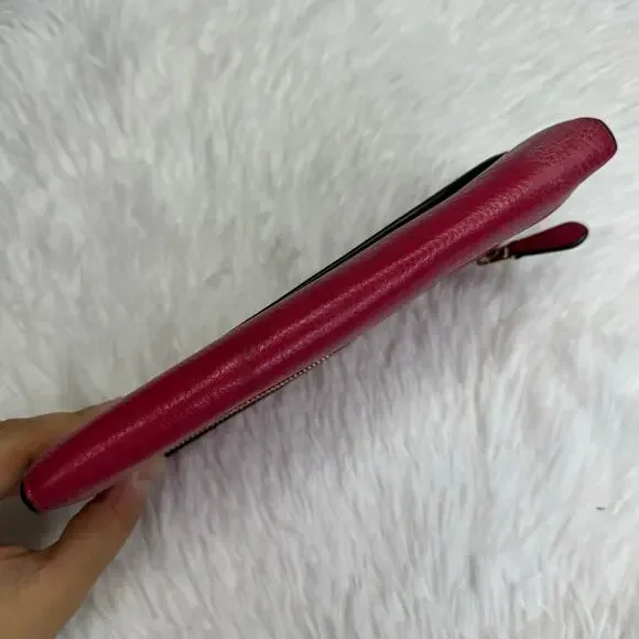 COACH RED Wallet - Picture 3 of 13